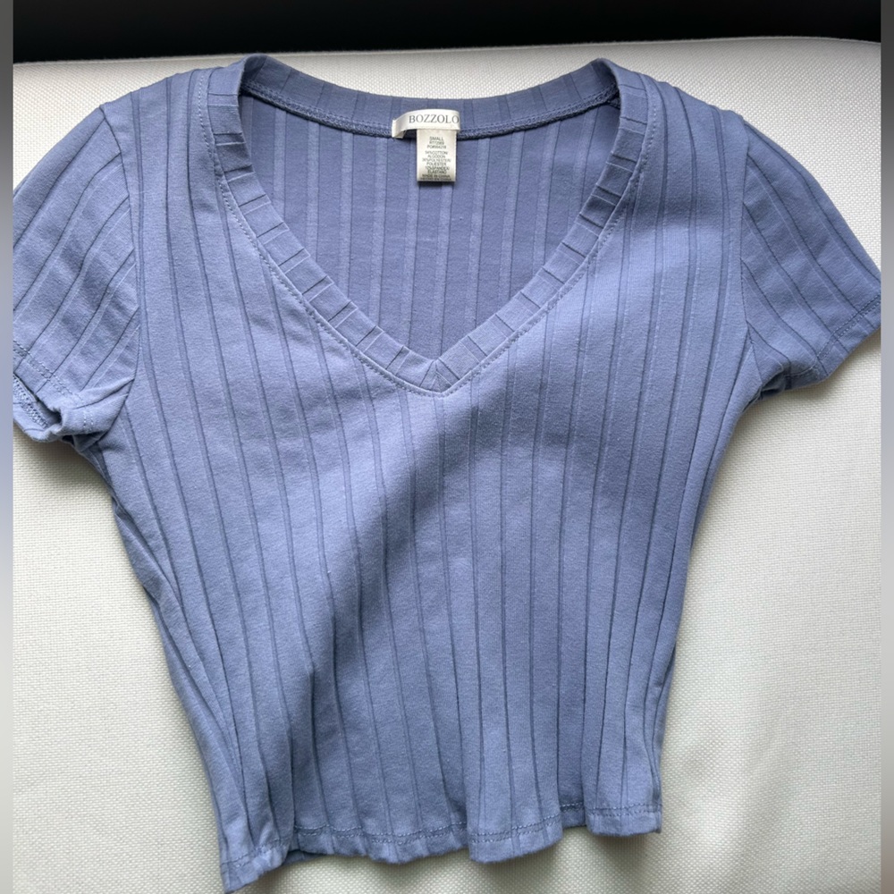 blue bozzolo top
